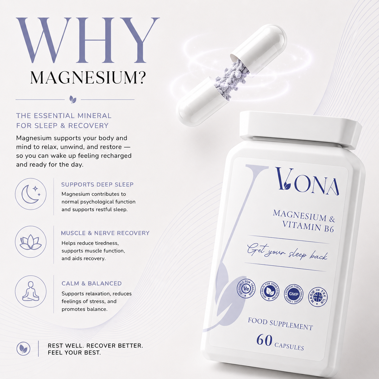 Magnesium & Vitamin B6